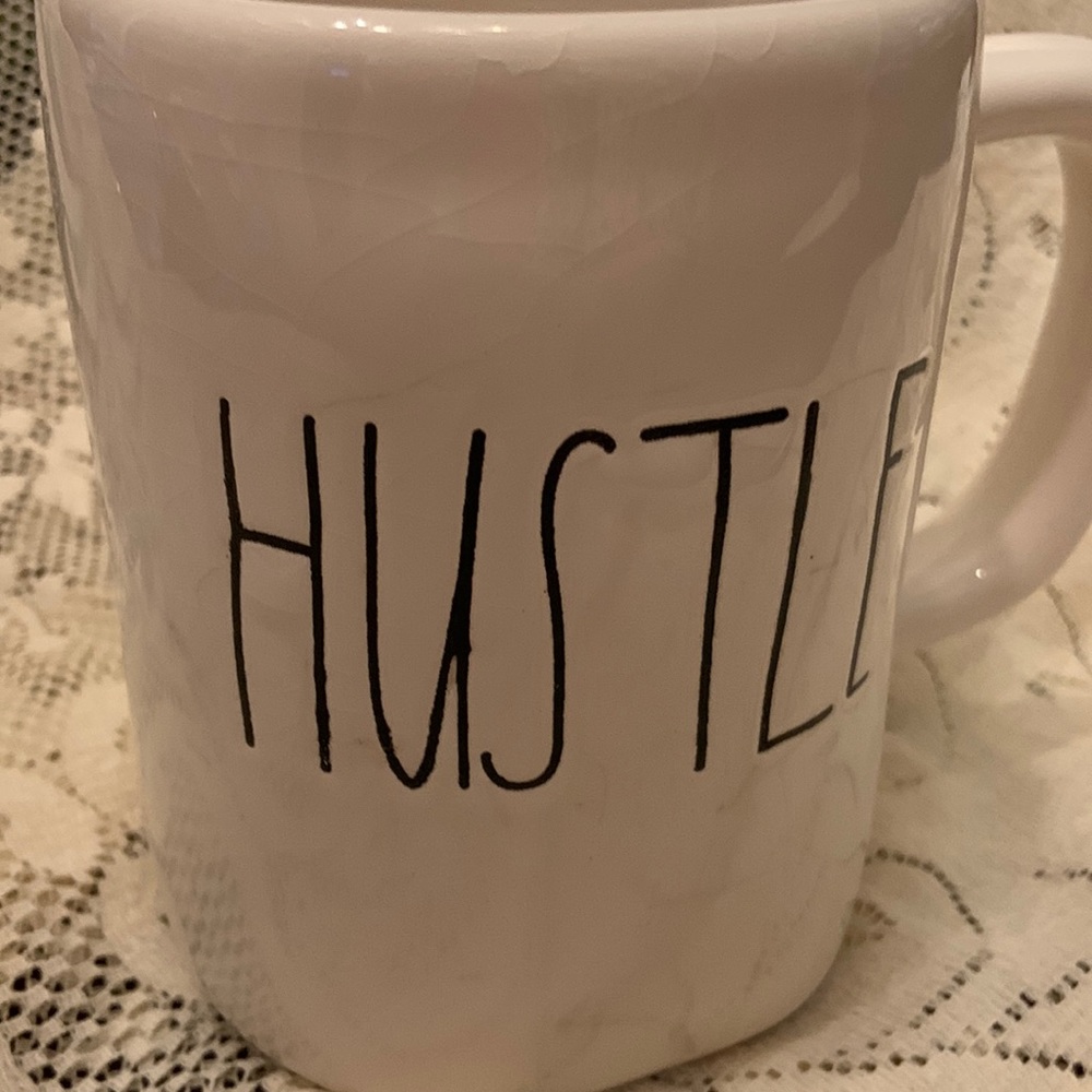Rae Dunn “HUSTLE” Coffee/Tea Mug